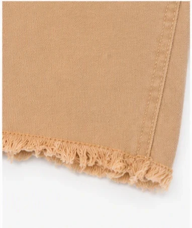 Jean beige KLN Jeans taille S/M – coupe flare tendance – photo 4